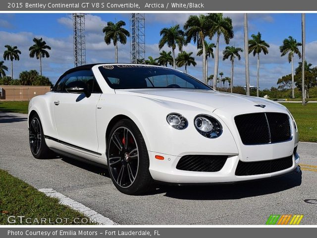 2015 Bentley Continental GT V8 S Convertible in Arctica