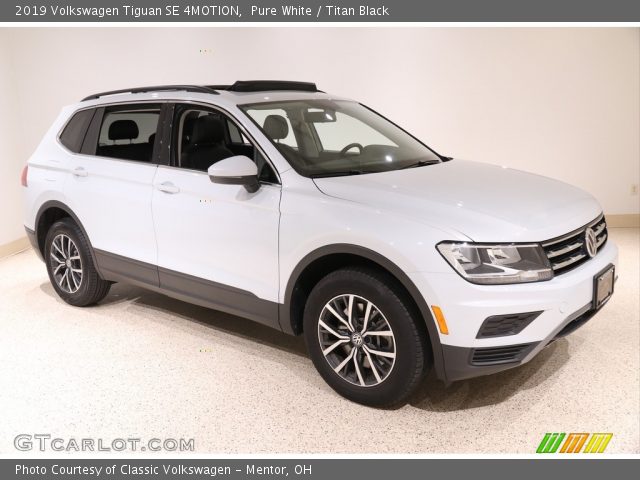 2019 Volkswagen Tiguan SE 4MOTION in Pure White
