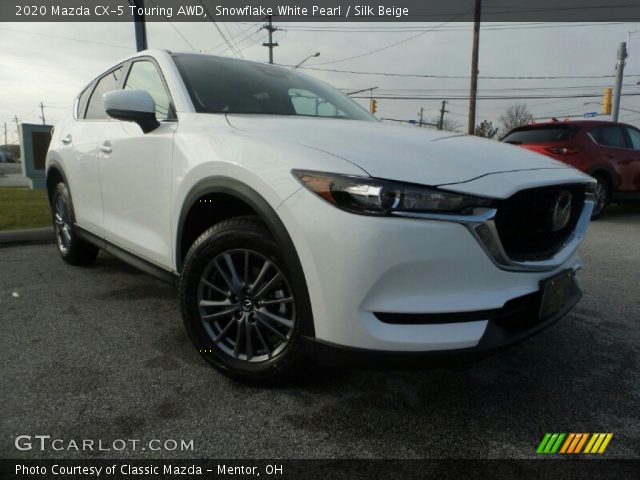 2020 Mazda CX-5 Touring AWD in Snowflake White Pearl