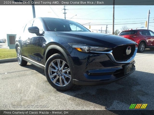 2020 Mazda CX-5 Grand Touring AWD in Deep Crystal Blue Mica