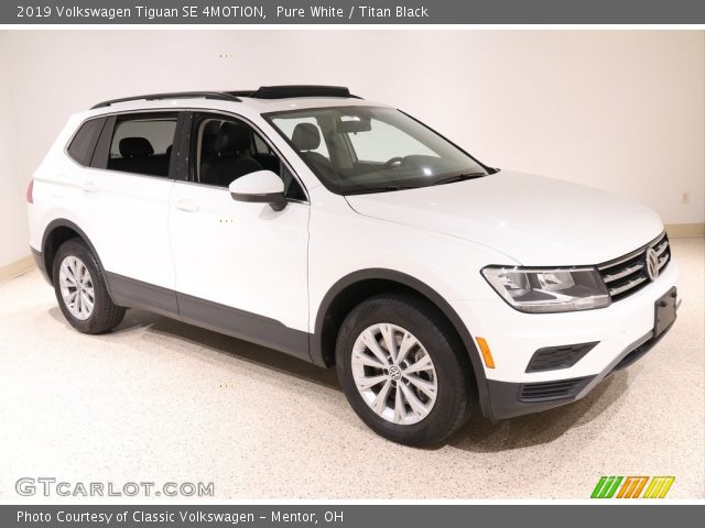 2019 Volkswagen Tiguan SE 4MOTION in Pure White