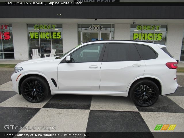 2020 BMW X5 xDrive40i in Alpine White