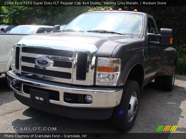 2009 Ford F350 Super Duty XLT Regular Cab 4x4 Dually in Sterling Grey Metallic