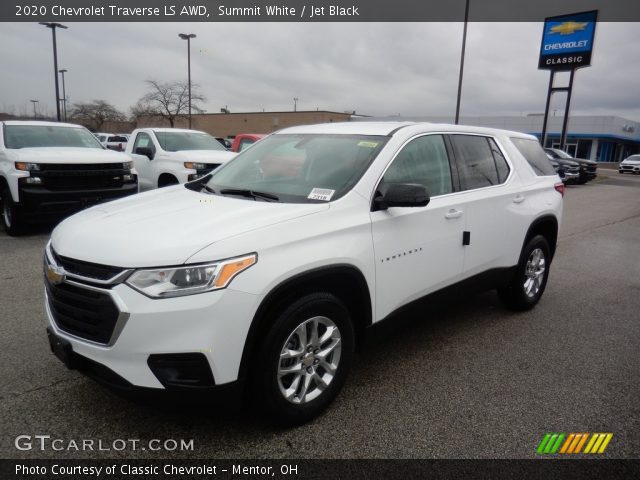 2020 Chevrolet Traverse LS AWD in Summit White