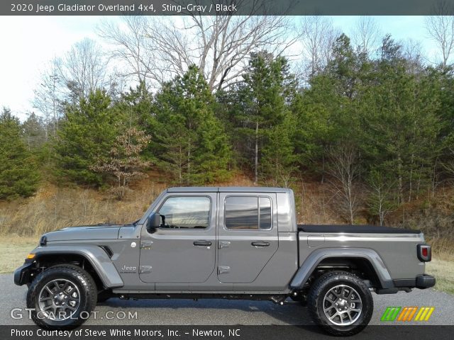 2020 Jeep Gladiator Overland 4x4 in Sting-Gray