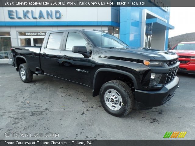 2020 Chevrolet Silverado 2500HD Work Truck Crew Cab 4x4 in Black