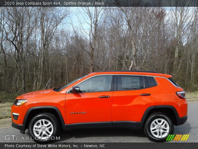 2020 Jeep Compass Sport 4x4 in Spitfire Orange