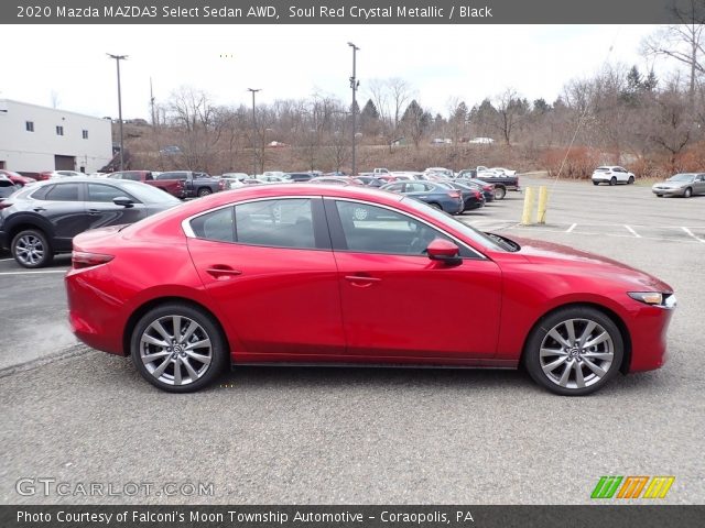 2020 Mazda MAZDA3 Select Sedan AWD in Soul Red Crystal Metallic