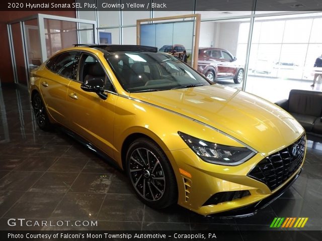 2020 Hyundai Sonata SEL Plus in Glowing Yellow