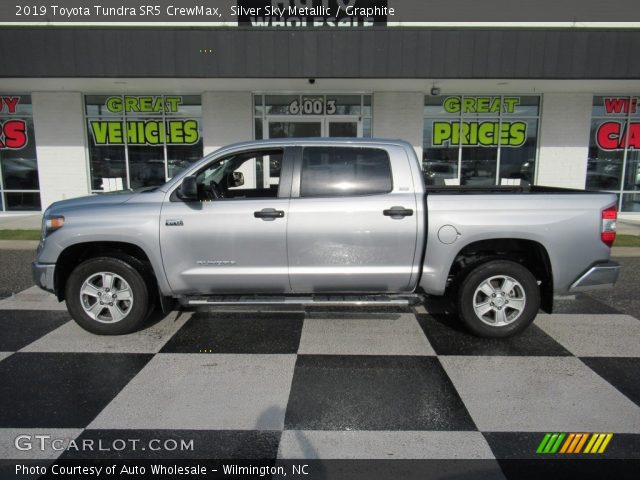 2019 Toyota Tundra SR5 CrewMax in Silver Sky Metallic