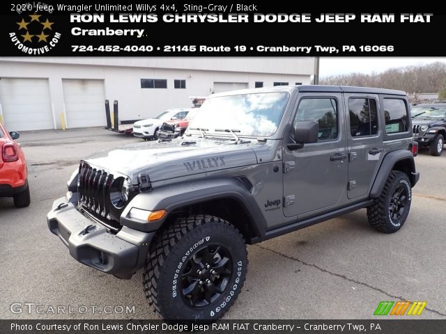 2020 Jeep Wrangler Unlimited Willys 4x4 in Sting-Gray