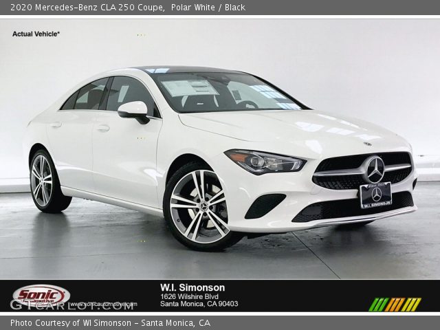 2020 Mercedes-Benz CLA 250 Coupe in Polar White