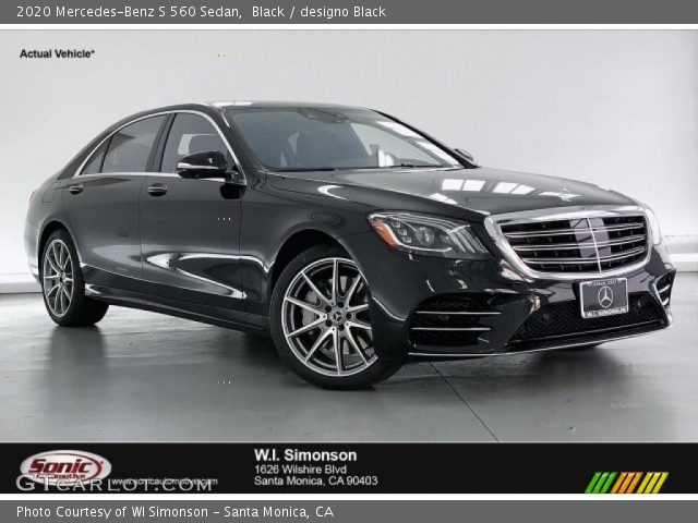2020 Mercedes-Benz S 560 Sedan in Black