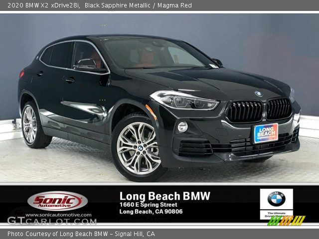 2020 BMW X2 xDrive28i in Black Sapphire Metallic