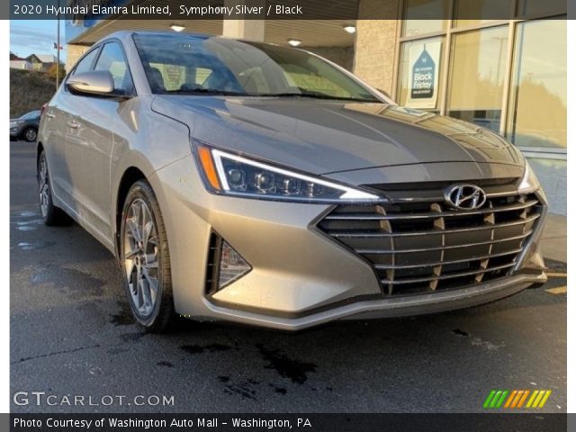 2020 Hyundai Elantra Limited in Symphony Silver