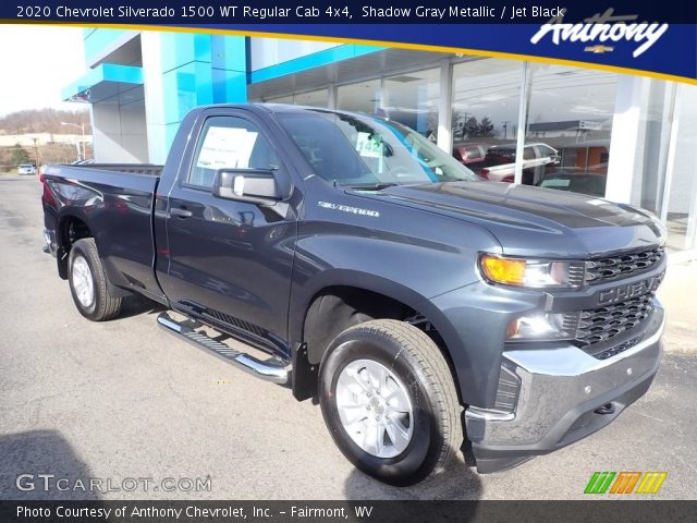 2020 Chevrolet Silverado 1500 WT Regular Cab 4x4 in Shadow Gray Metallic