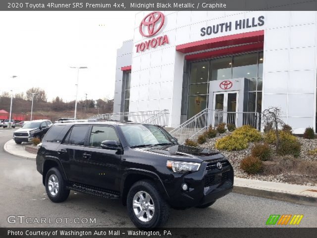 2020 Toyota 4Runner SR5 Premium 4x4 in Midnight Black Metallic