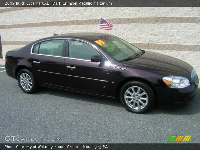 2009 Buick Lucerne CXL in Dark Crimson Metallic