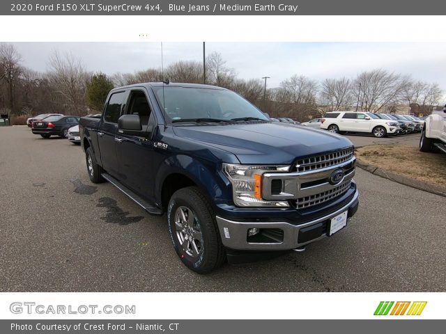 2020 Ford F150 XLT SuperCrew 4x4 in Blue Jeans
