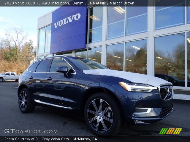 2020 Volvo XC60 T5 AWD Inscription in Denim Blue Metallic