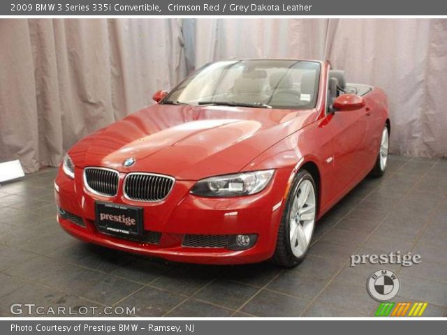 2009 BMW 3 Series 335i Convertible in Crimson Red