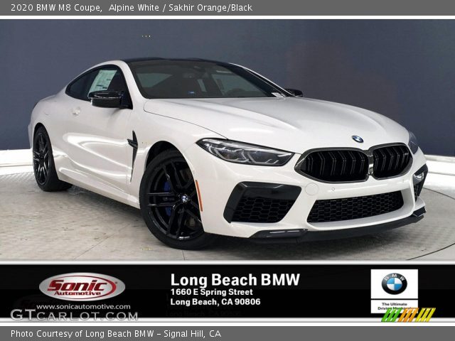 2020 BMW M8 Coupe in Alpine White