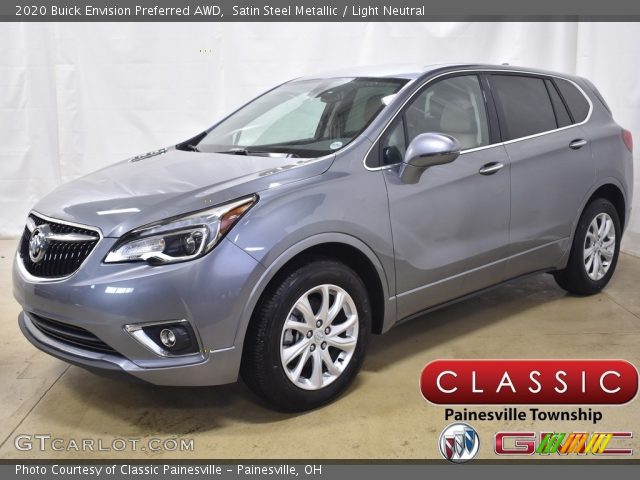 2020 Buick Envision Preferred AWD in Satin Steel Metallic