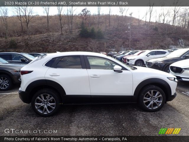 2020 Mazda CX-30 Preferred AWD in Snowflake White Pearl Mica