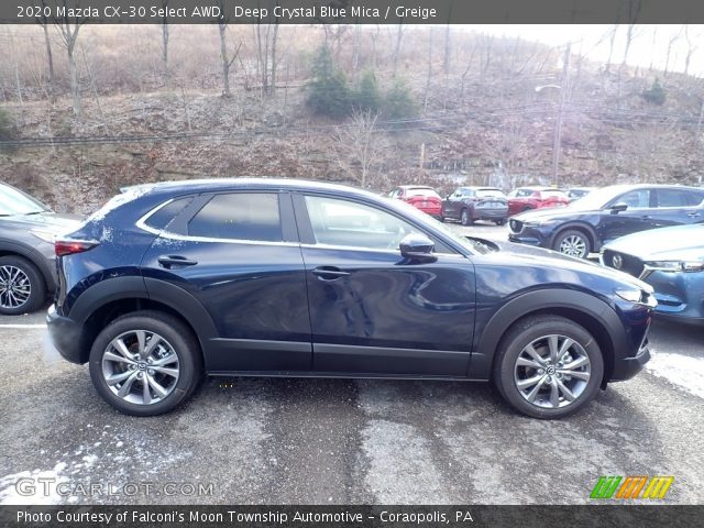 2020 Mazda CX-30 Select AWD in Deep Crystal Blue Mica