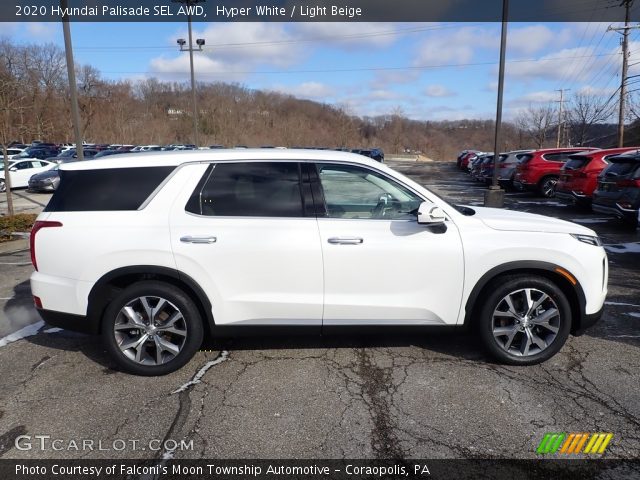 2020 Hyundai Palisade SEL AWD in Hyper White