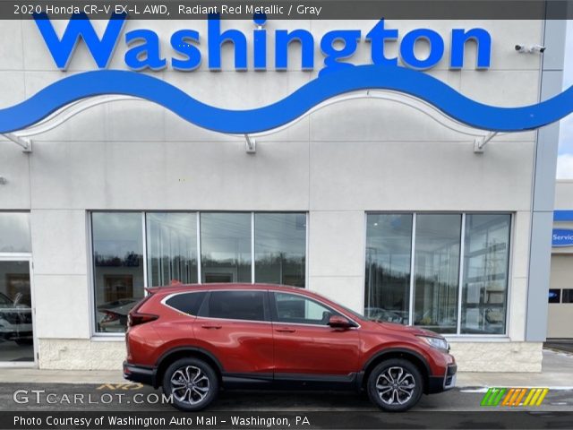2020 Honda CR-V EX-L AWD in Radiant Red Metallic