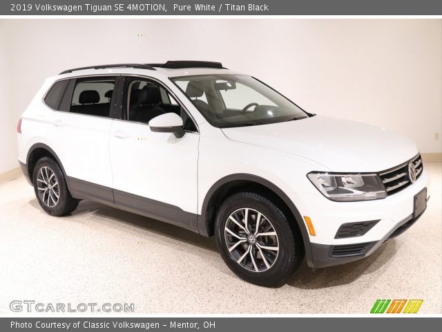 2019 Volkswagen Tiguan SE 4MOTION in Pure White