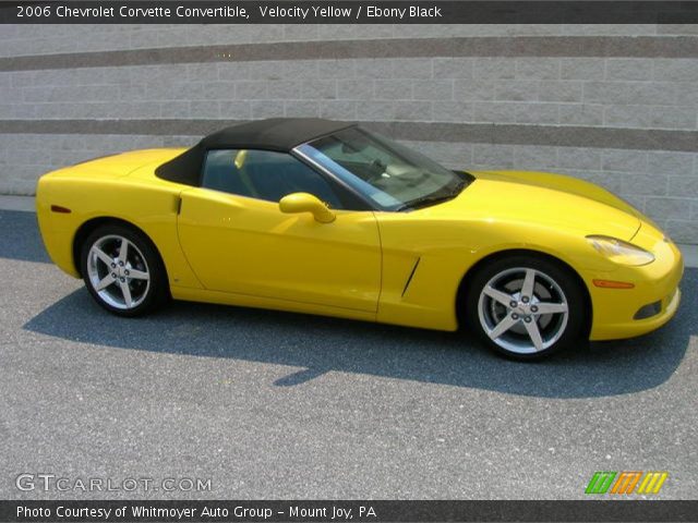 2006 Chevrolet Corvette Convertible in Velocity Yellow
