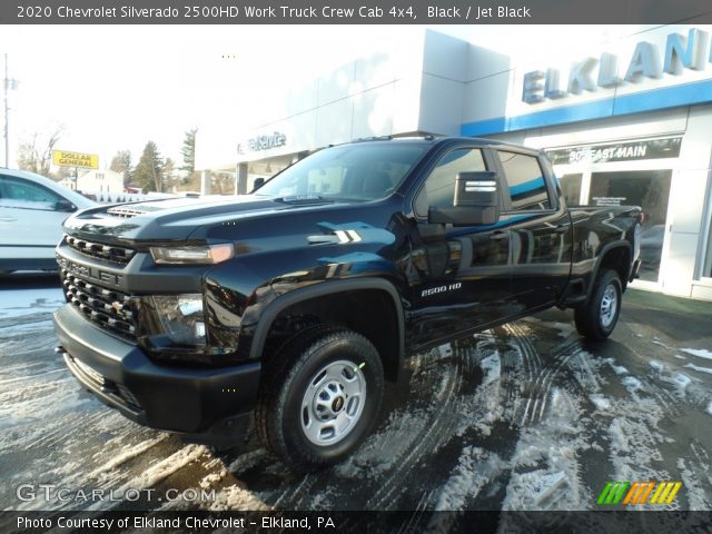 2020 Chevrolet Silverado 2500HD Work Truck Crew Cab 4x4 in Black
