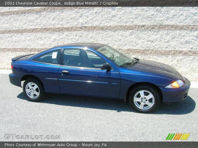 2001 Chevrolet Cavalier Coupe in Indigo Blue Metallic