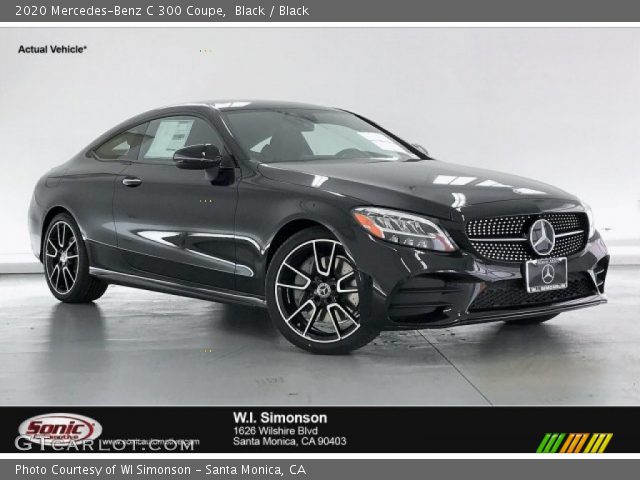 2020 Mercedes-Benz C 300 Coupe in Black