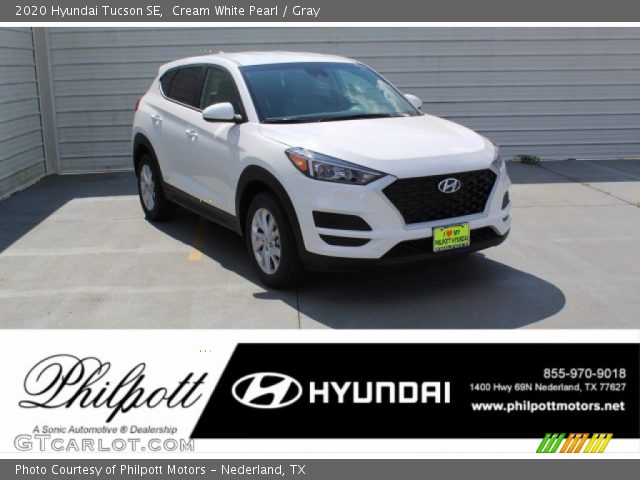 2020 Hyundai Tucson SE in Cream White Pearl