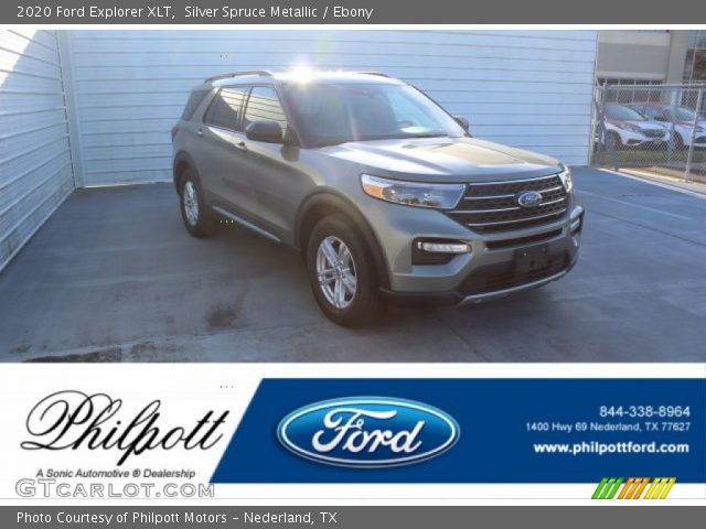 2020 Ford Explorer XLT in Silver Spruce Metallic