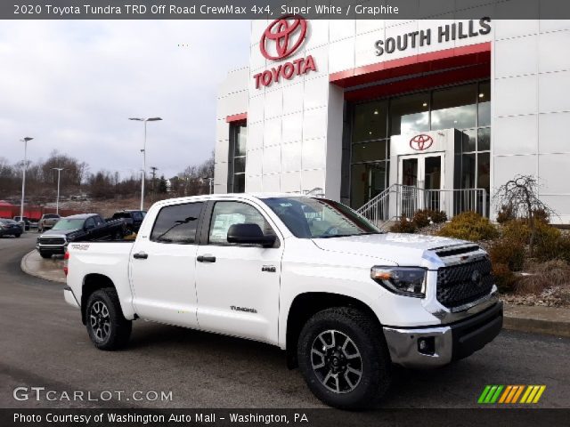 2020 Toyota Tundra TRD Off Road CrewMax 4x4 in Super White