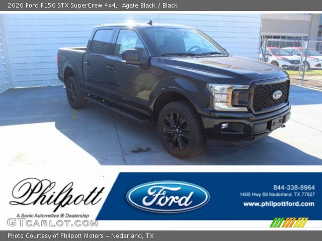 2020 Ford F150 STX SuperCrew 4x4 in Agate Black