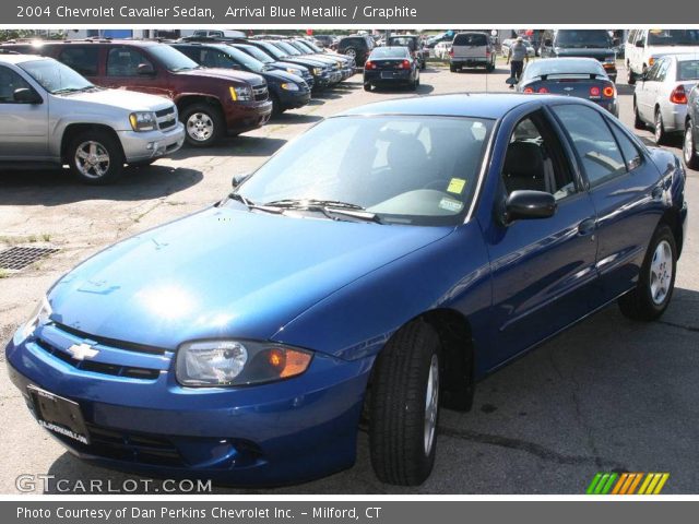 2004 Chevrolet Cavalier Sedan in Arrival Blue Metallic