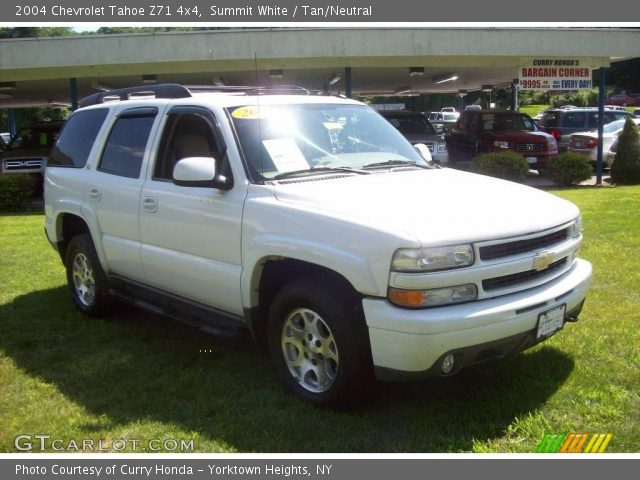 2004 Chevrolet Tahoe Z71 4x4 in Summit White