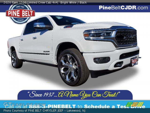 2020 Ram 1500 Limited Crew Cab 4x4 in Bright White