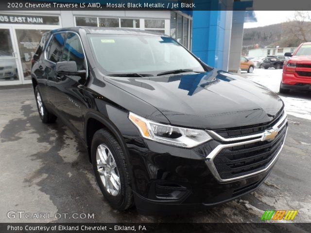 2020 Chevrolet Traverse LS AWD in Mosaic Black Metallic