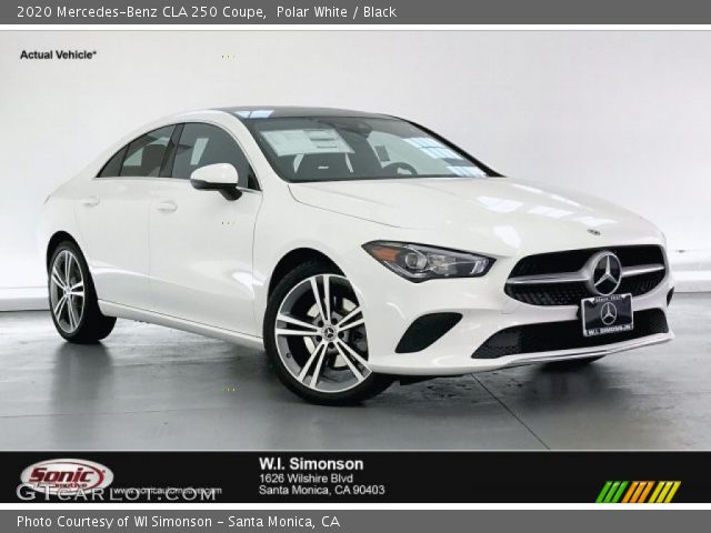 2020 Mercedes-Benz CLA 250 Coupe in Polar White