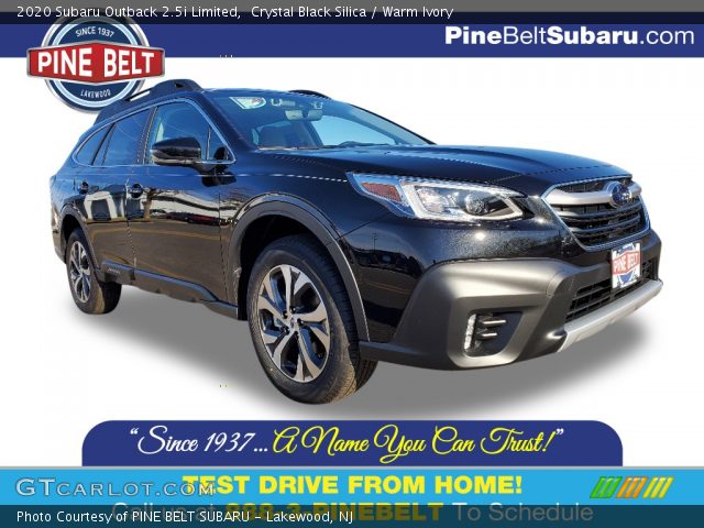 2020 Subaru Outback 2.5i Limited in Crystal Black Silica