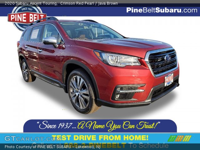 2020 Subaru Ascent Touring in Crimson Red Pearl