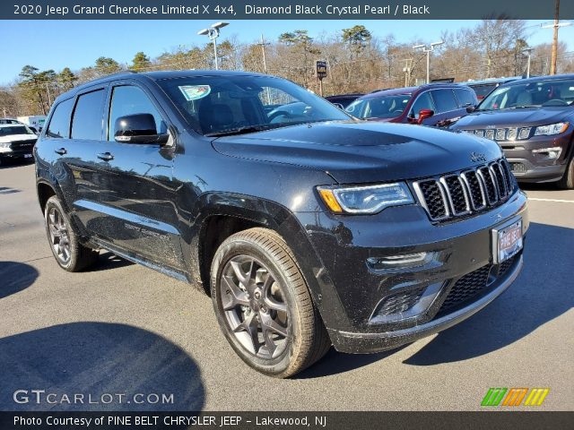 2020 Jeep Grand Cherokee Limited X 4x4 in Diamond Black Crystal Pearl