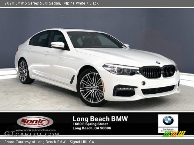 2020 BMW 5 Series 530i Sedan in Alpine White