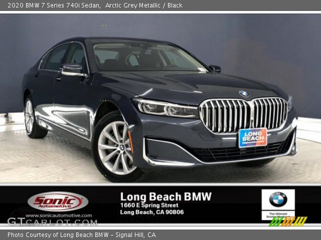 2020 BMW 7 Series 740i Sedan in Arctic Grey Metallic